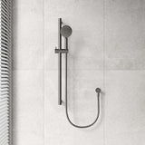 Fienza 900mm Straight Adjustable Slider Care Rail with Handheld Shower Set in Various Colour