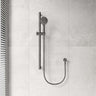 Fienza 900mm Straight Adjustable Slider Care Rail with Handheld Shower Set in Various Colour