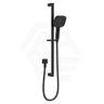 Fienza Kuro Soft Square Handheld Shower on Sliding Rail with Water Inlet - Variant Colour Available