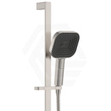 Fienza Kuro Soft Square Handheld Shower on Sliding Rail with Water Inlet - Variant Colour Available