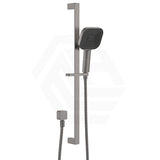 Fienza Kuro Soft Square Handheld Shower on Sliding Rail with Water Inlet - Variant Colour Available