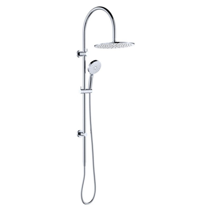 Fienza Empire Slim Curved Twin Shower Variant Colour Available Top Water Inlet