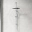 Fienza Empire Slim Curved Twin Shower Variant Colour Available Top Water Inlet