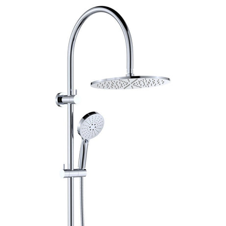 Fienza Empire Slim Curved Twin Shower Variant Colour Available Top Water Inlet