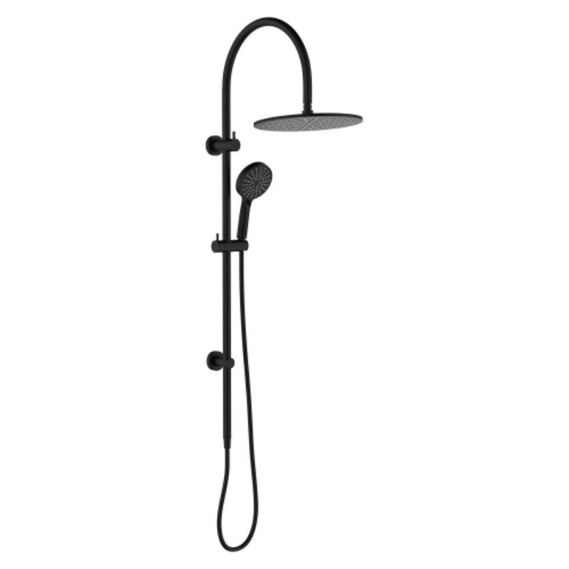 Fienza Empire Slim Curved Twin Shower Variant Colour Available Top Water Inlet