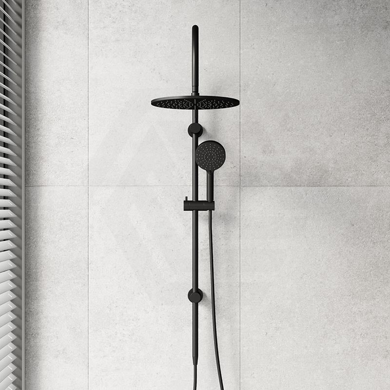 Fienza Empire Slim Curved Twin Shower Variant Colour Available Top Water Inlet