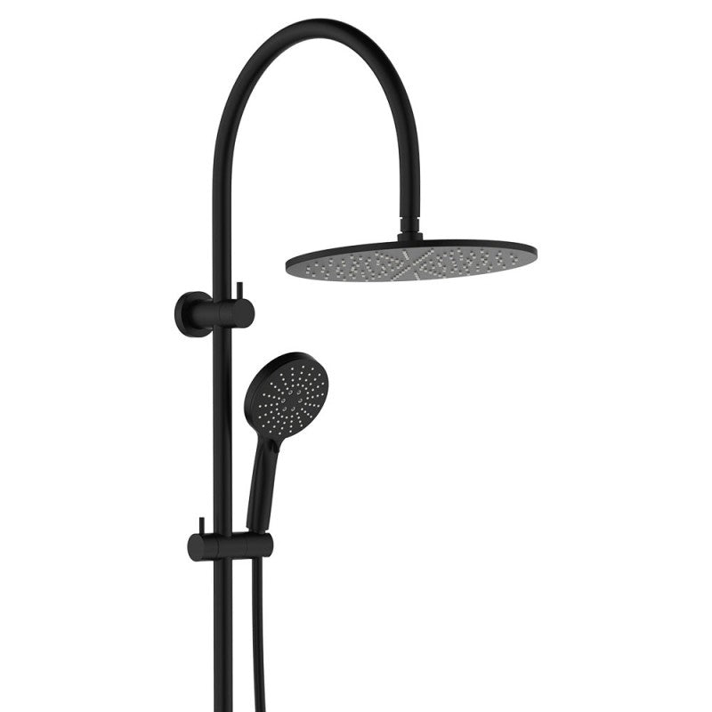 Fienza Empire Slim Curved Twin Shower Variant Colour Available Top Water Inlet