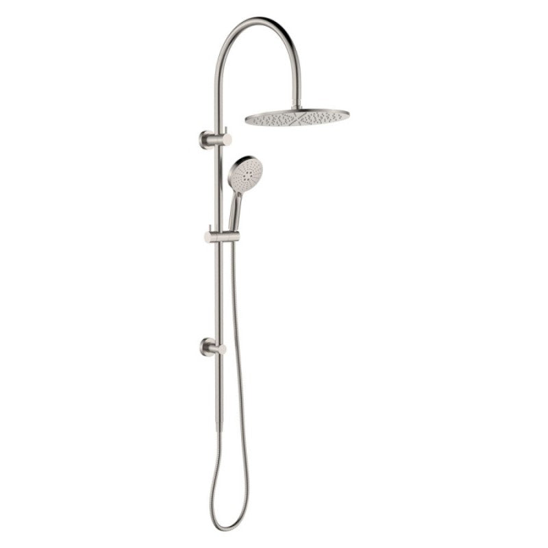 Fienza Empire Slim Curved Twin Shower Variant Colour Available Top Water Inlet