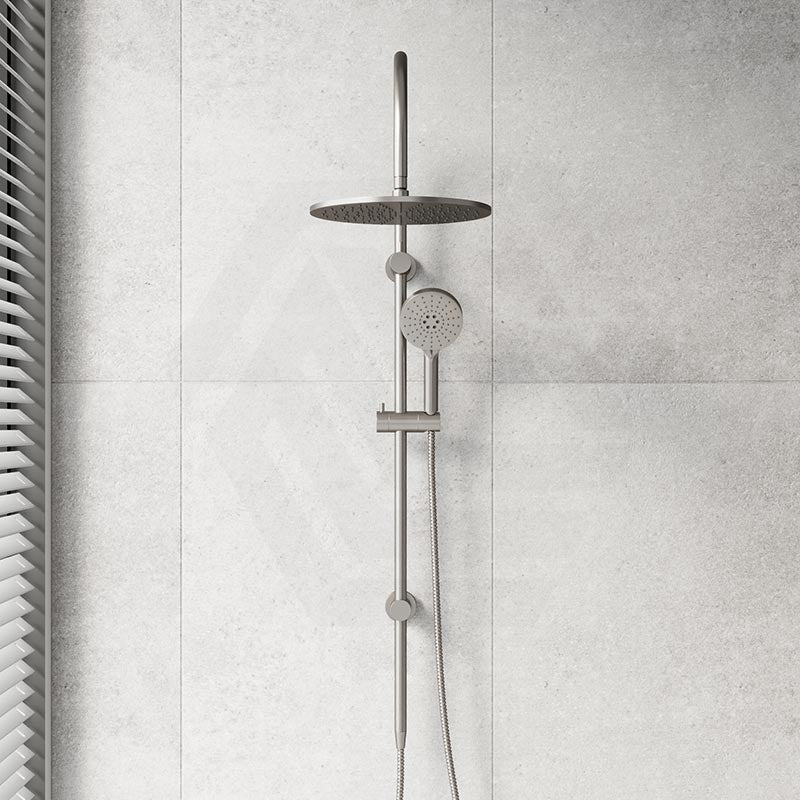 Fienza Empire Slim Curved Twin Shower Variant Colour Available Top Water Inlet