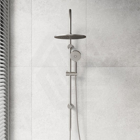 Fienza Empire Slim Curved Twin Shower Variant Colour Available Top Water Inlet
