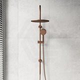 Fienza Empire Slim Curved Twin Shower Variant Colour Available Top Water Inlet