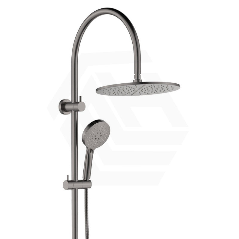 Fienza Empire Slim Curved Twin Shower Variant Colour Available Top Water Inlet