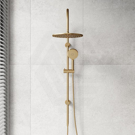 Fienza Empire Slim Curved Twin Shower Variant Colour Available Top Water Inlet