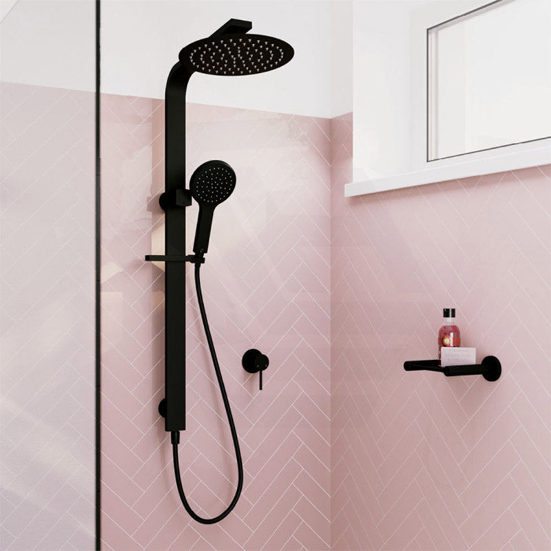 Fienza Kaya Twin Rail Shower Top Water Inlet Variant Colour Available