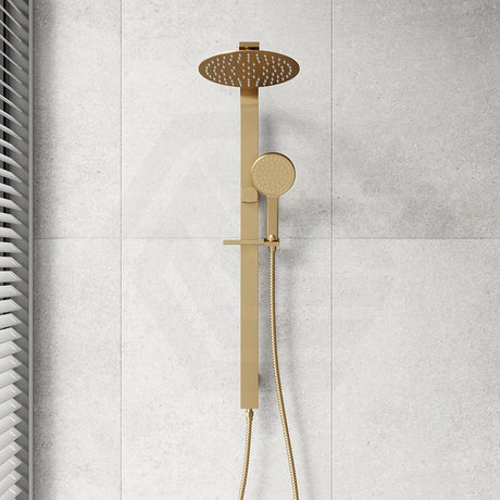 Fienza Kaya Twin Rail Shower Top Water Inlet Variant Colour Available