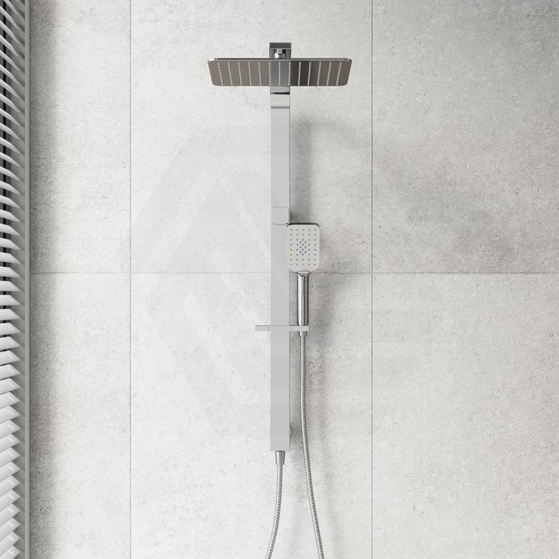 Fienza Tono 3-Function Top Water Inlet Twin Rail Shower Set Available In Colours