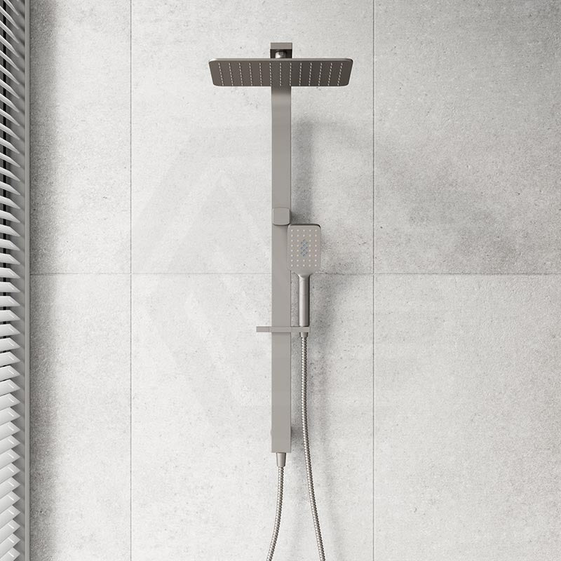 Fienza Tono 3-Function Top Water Inlet Twin Rail Shower Set Available In Colours