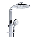 Fienza Empire Slim Deluxe Twin Shower Chrome Top Water Inlet