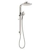 N#1(Nickel) Fienza Empire Slim Deluxe Twin Shower Top Water Inlet