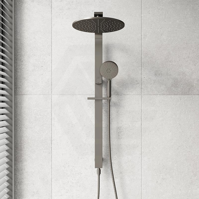 Fienza Empire Slim Deluxe Twin Shower Variant Colour Available Top Water Inlet