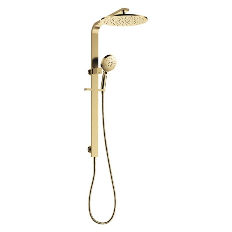 G#2(Gold) Fienza Empire Slim Deluxe Twin Shower Top Water Inlet