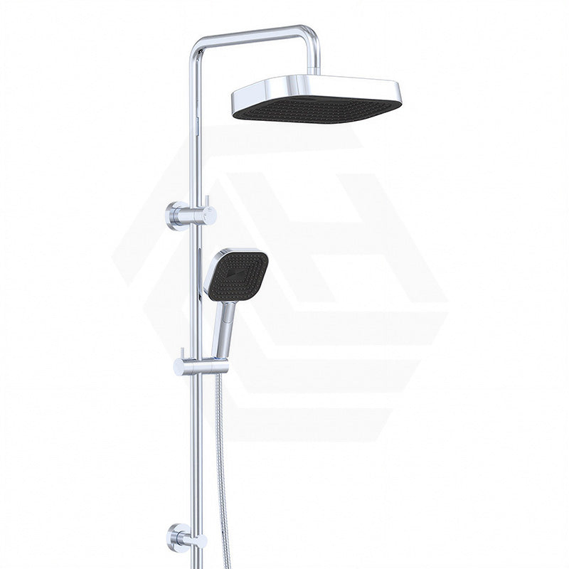 Fienza Kuro Twin Shower Soft Square Head Top Water Inlet - Variant Colour Available