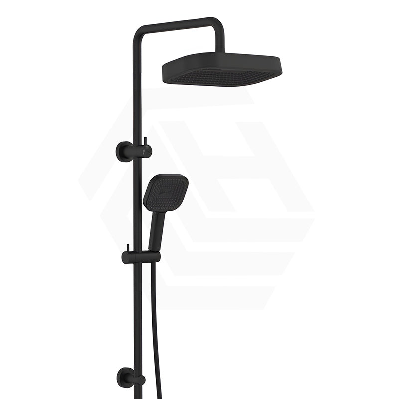 Fienza Kuro Twin Shower Soft Square Head Top Water Inlet - Variant Colour Available