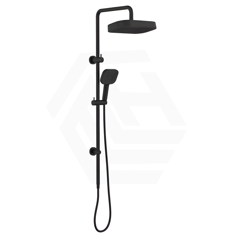 Fienza Kuro Twin Shower Soft Square Head Top Water Inlet - Variant Colour Available