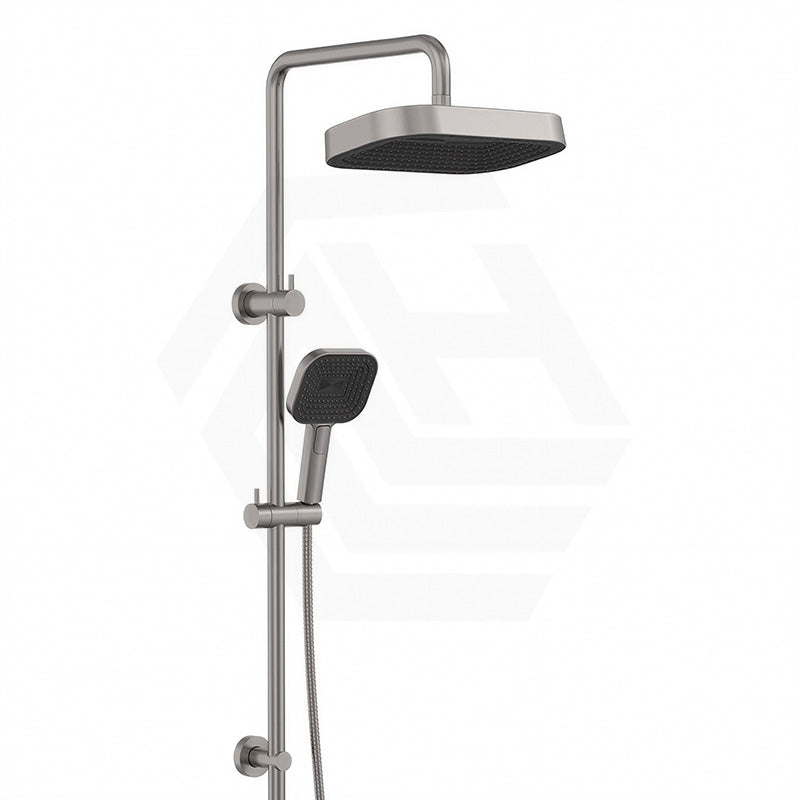 Fienza Kuro Twin Shower Soft Square Head Top Water Inlet - Variant Colour Available