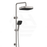 Fienza Kuro Twin Shower Soft Square Head Top Water Inlet - Variant Colour Available