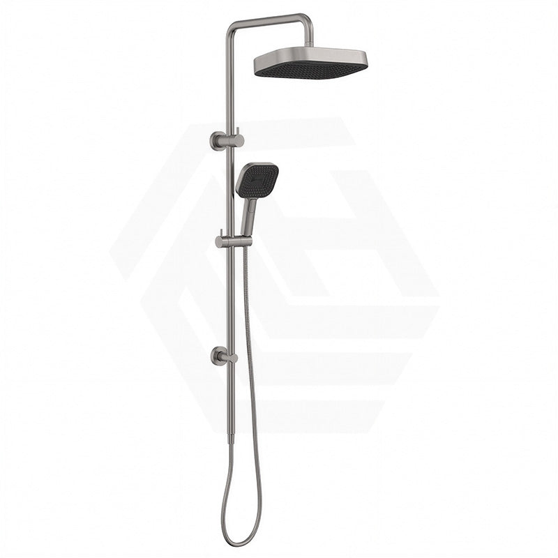 Fienza Kuro Twin Shower Soft Square Head Top Water Inlet - Variant Colour Available