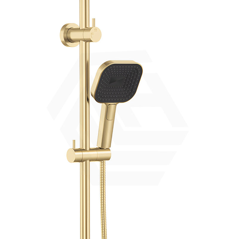 Fienza Kuro Twin Shower Soft Square Head Top Water Inlet - Variant Colour Available