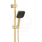 Fienza Kuro Twin Shower Soft Square Head Top Water Inlet - Variant Colour Available
