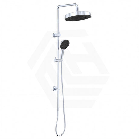 Fienza Kuro Twin Shower Round Head Top Water Inlet - Variant Colour Available
