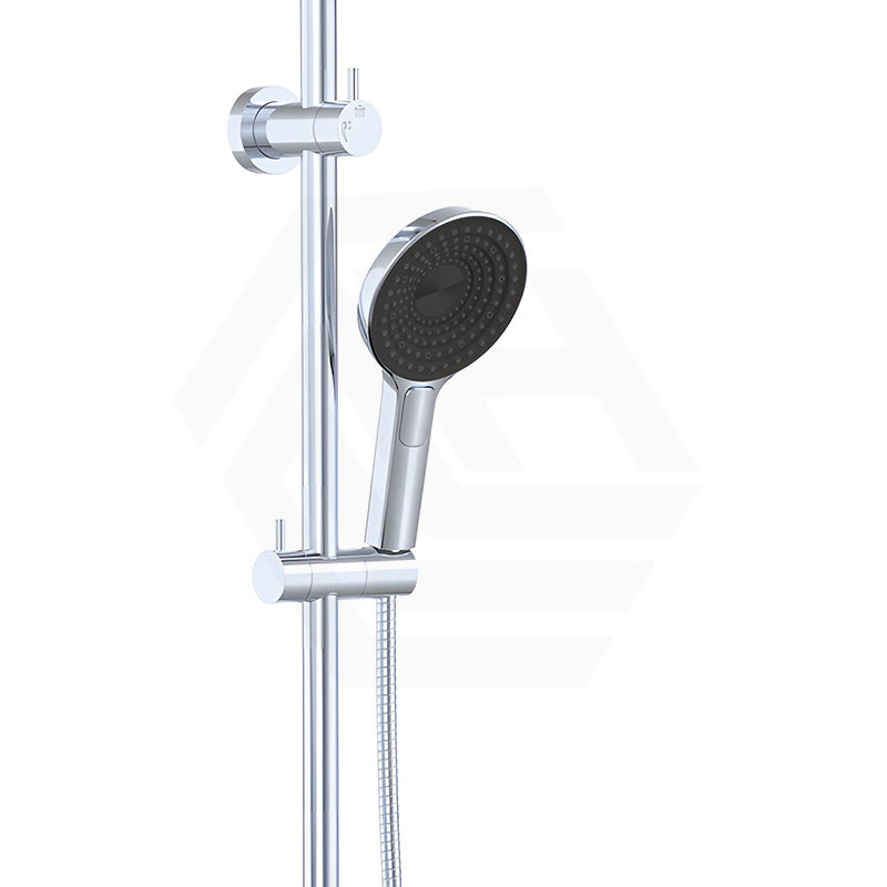 Fienza Kuro Twin Shower Round Head Top Water Inlet - Variant Colour Available