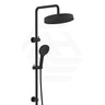 Fienza Kuro Twin Shower Round Head Top Water Inlet - Variant Colour Available