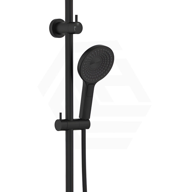 Fienza Kuro Twin Shower Round Head Top Water Inlet - Variant Colour Available