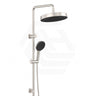 Fienza Kuro Twin Shower Round Head Top Water Inlet - Variant Colour Available