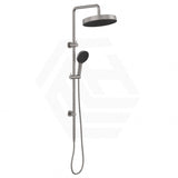 Fienza Kuro Twin Shower Round Head Top Water Inlet - Variant Colour Available