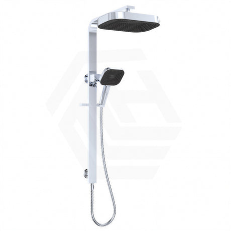 Fienza Kuro Deluxe Twin Shower Soft Square Head Top Water Inlet - Variant Colour Available