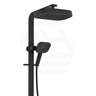 Fienza Kuro Deluxe Twin Shower Soft Square Head Top Water Inlet - Variant Colour Available