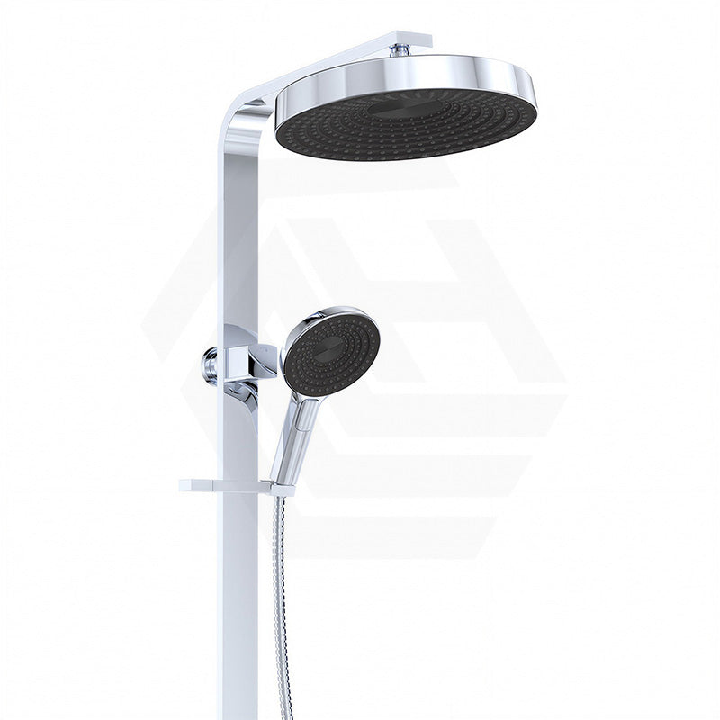 Fienza Kuro Deluxe Twin Shower Round Head Top Water Inlet - Variant Colour Available
