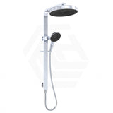 Fienza Kuro Deluxe Twin Shower Round Head Top Water Inlet - Variant Colour Available