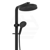 Fienza Kuro Deluxe Twin Shower Round Head Top Water Inlet - Variant Colour Available
