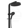 Fienza Kuro Deluxe Twin Shower Round Head Top Water Inlet - Variant Colour Available