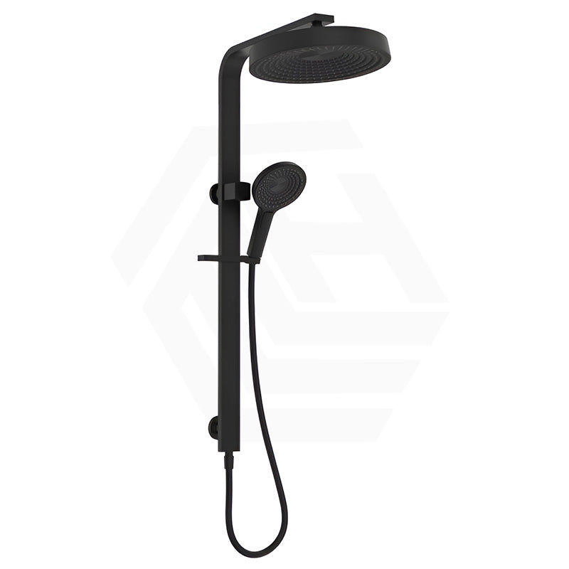Fienza Kuro Deluxe Twin Shower Round Head Top Water Inlet - Variant Colour Available