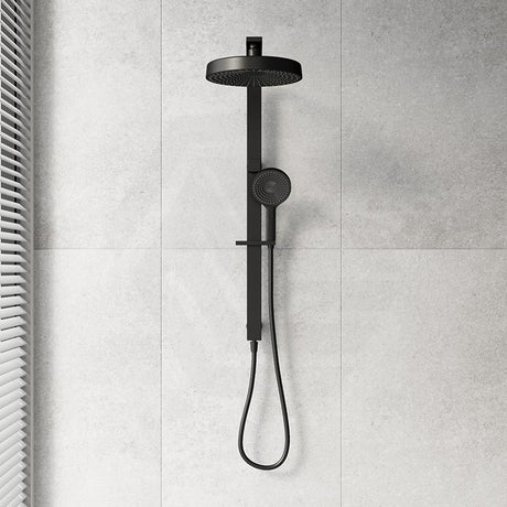 Fienza Kuro Deluxe Twin Shower Round Head Top Water Inlet - Variant Colour Available