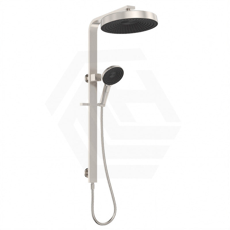 Fienza Kuro Deluxe Twin Shower Round Head Top Water Inlet - Variant Colour Available