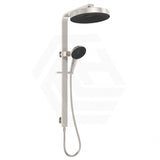 Fienza Kuro Deluxe Twin Shower Round Head Top Water Inlet - Variant Colour Available
