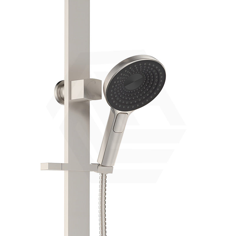 Fienza Kuro Deluxe Twin Shower Round Head Top Water Inlet - Variant Colour Available